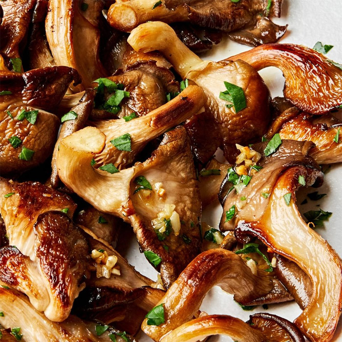 Garlic Butter Oyster Mushrooms Recipe