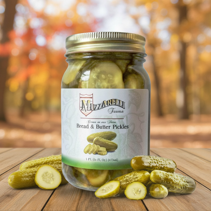 Buy Bread & Butter Pickles | Muzzarelli Farms in Vineland, NJ